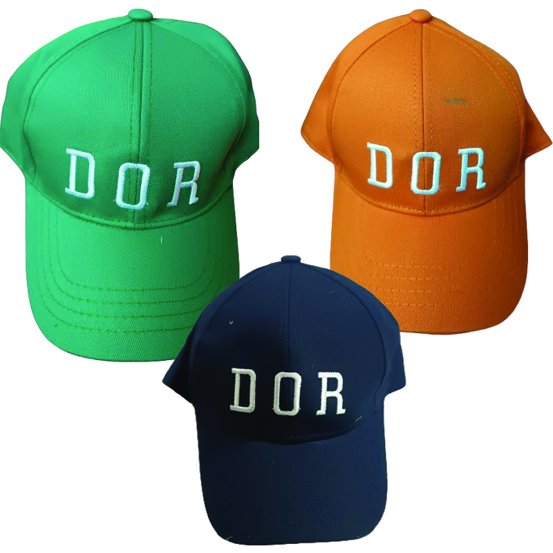 DOR Green Orange Navi Blue Cap